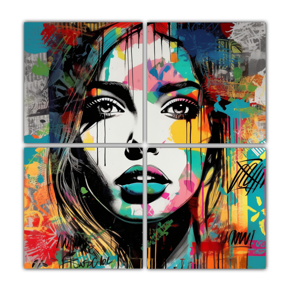 4-lienzos-fotograf-a-poder-con-fondo-de-arte-callejero