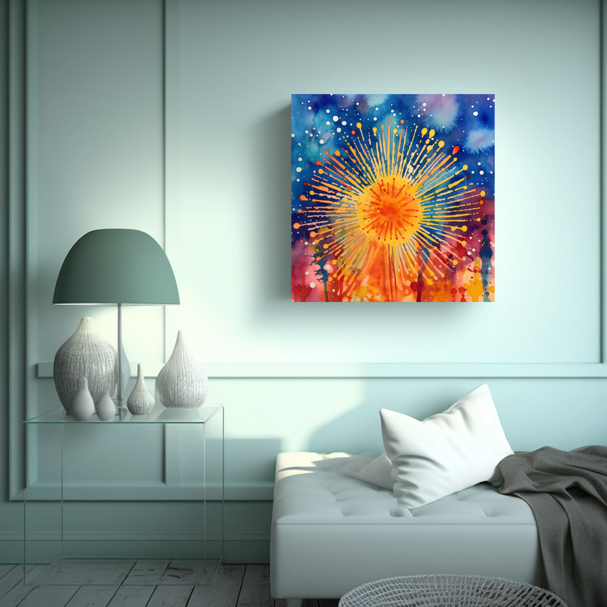 arte-acuarela-de-fuegos-artificiales-en-el-4-de-julio-en-lienzo-de-tela-1