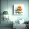arte-de-pared-abstracto-moderno-rbol-verde-y-naranja-obra-de-arte-decorativa-1