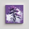 arte-de-pared-bosque-de-pino-escoc-s-en-morado-y-blanco-en-estilo-neonoir