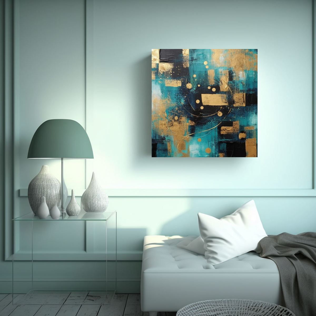 arte-de-pared-cuadro-impacto-visual-acuarela-abstracta-en-lienzo-azul-aqua-y-oro-1