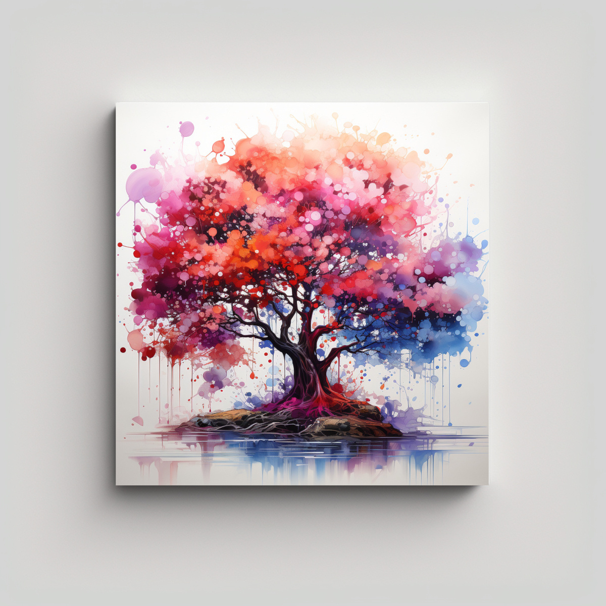 arte-de-pared-decorativo-equilibrio-visual-pintura-abstracta-de-cerezo-con-colores-vibrantes-en-acuarela