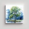 arte-de-pared-juvenil-abstracto-colores-azules-pintura-acuarela-arbol-de-lamo-espectacular