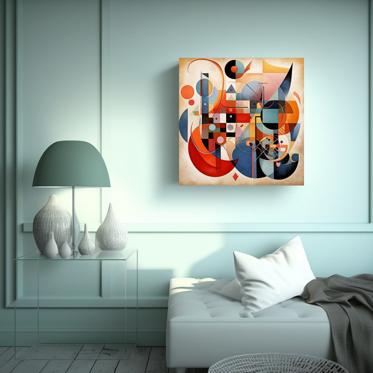 arte-de-pared-moderno-con-formas-abstractas-y-dise-o-por-calma-morganti-photographer-1