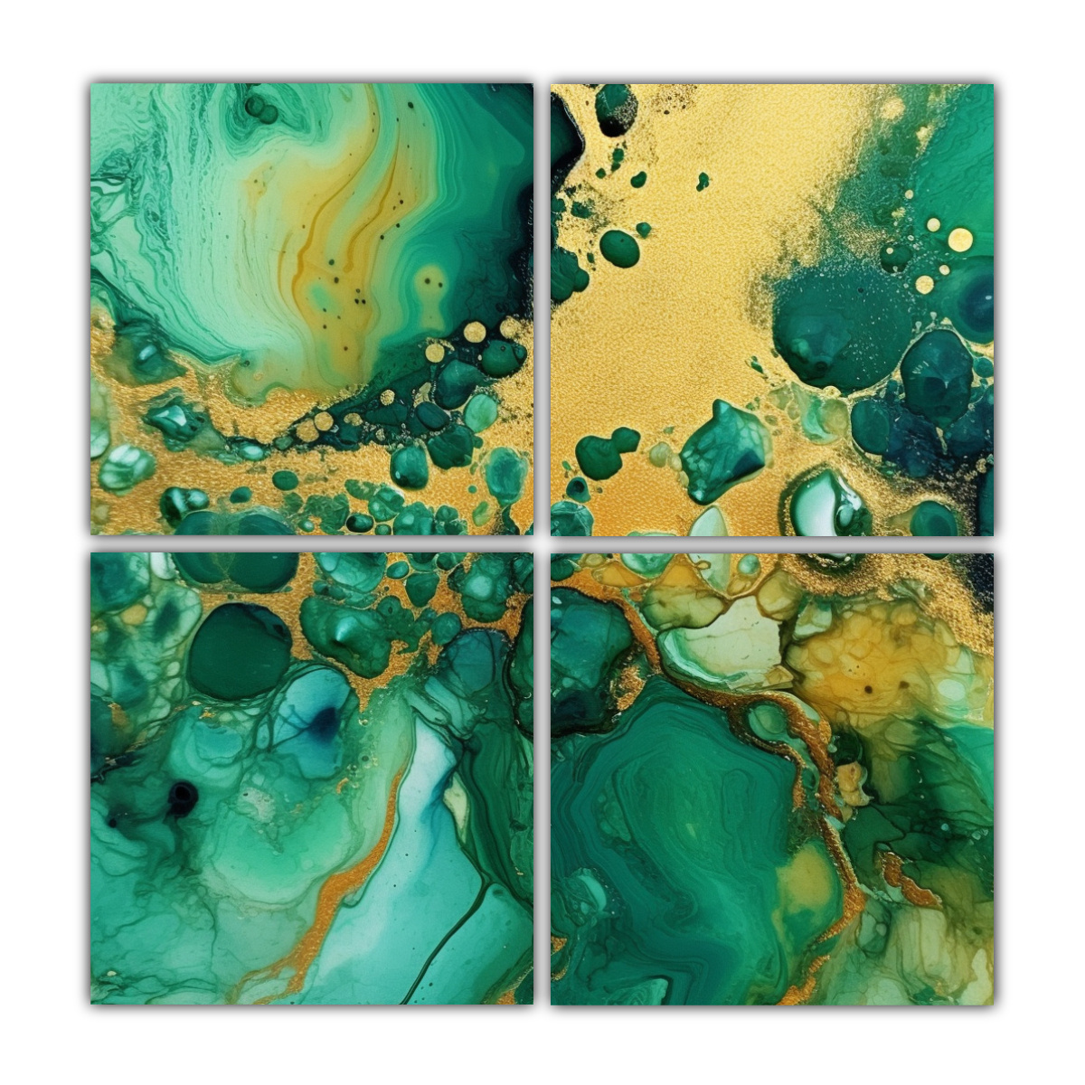 artes-de-pared-calidos-textura-creativa-tinta-alcohol