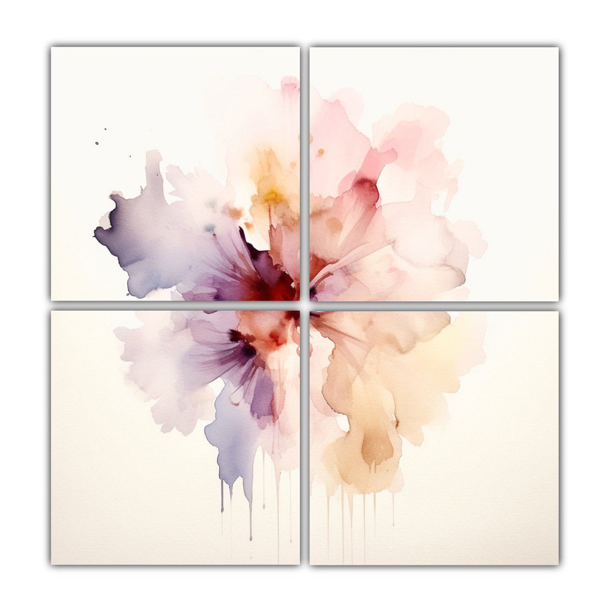 artes-de-pared-inspirador-reflejo-gm-pintura-acuarela-mancha-de-tinta-impresionista-tenue-