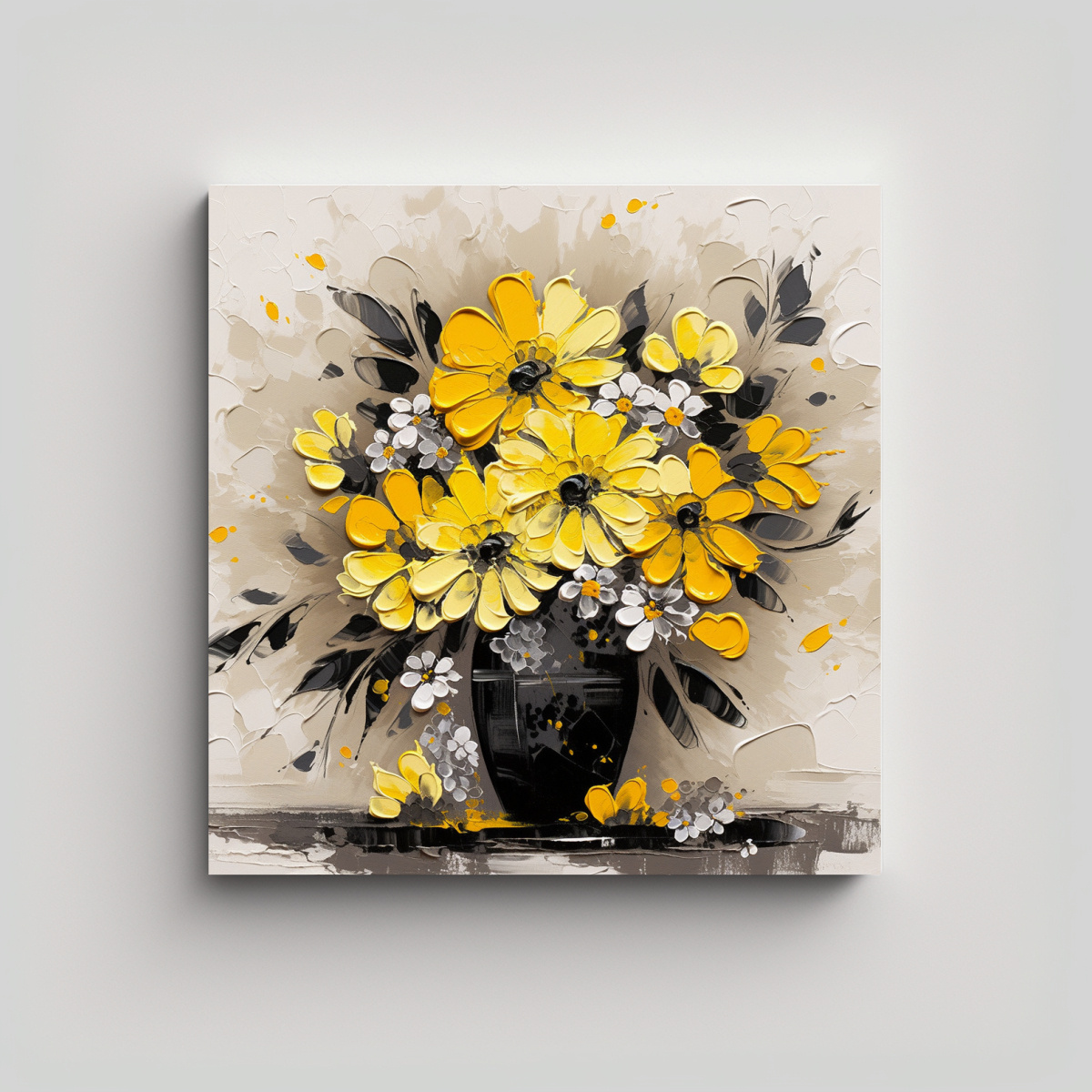 composici-n-cuadrado-perspectiva-amarillo-y-negro-flores-en-lienzo-para-decoraci-n
