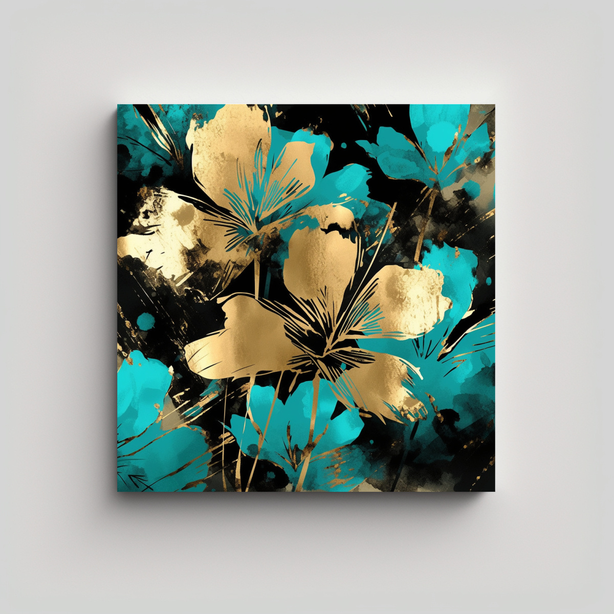 composici-n-cuadro-contraste-turquesa-y-dorado-atmosfera-neonoir-con-estilo-decorativo-pinturas