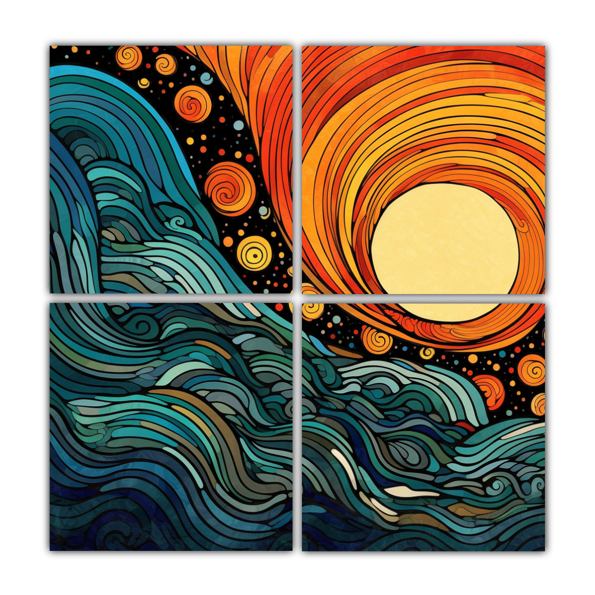 cuadriptico-impreso-arte-boho-estilo-ondulado-naranja-negro-arco-ris