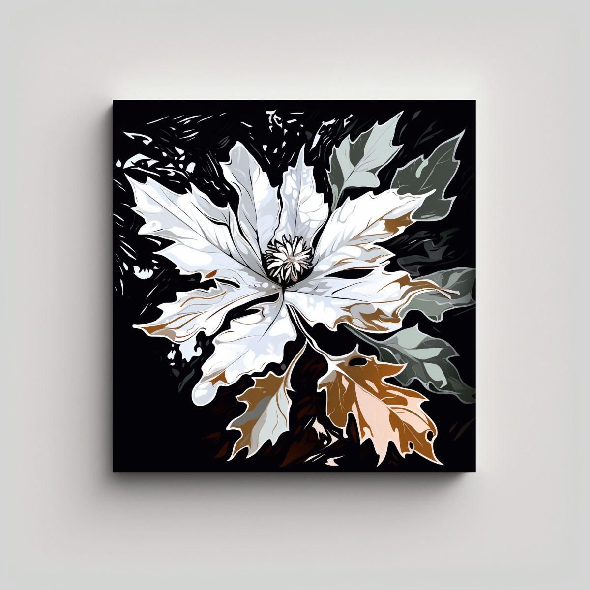 cuadro-abstracci-n-moderna-de-hojas-de-acebo-en-blanco-y-negro-atmosfera-neonoir