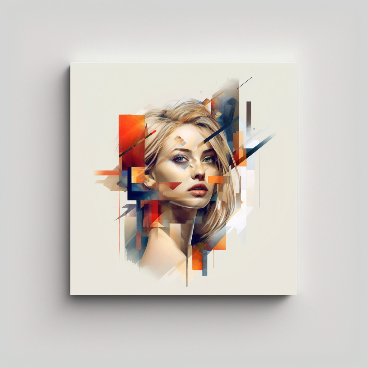 cuadro-abstracto-colores-vibrantes-joven-rubia-ojos-verdes-lateral