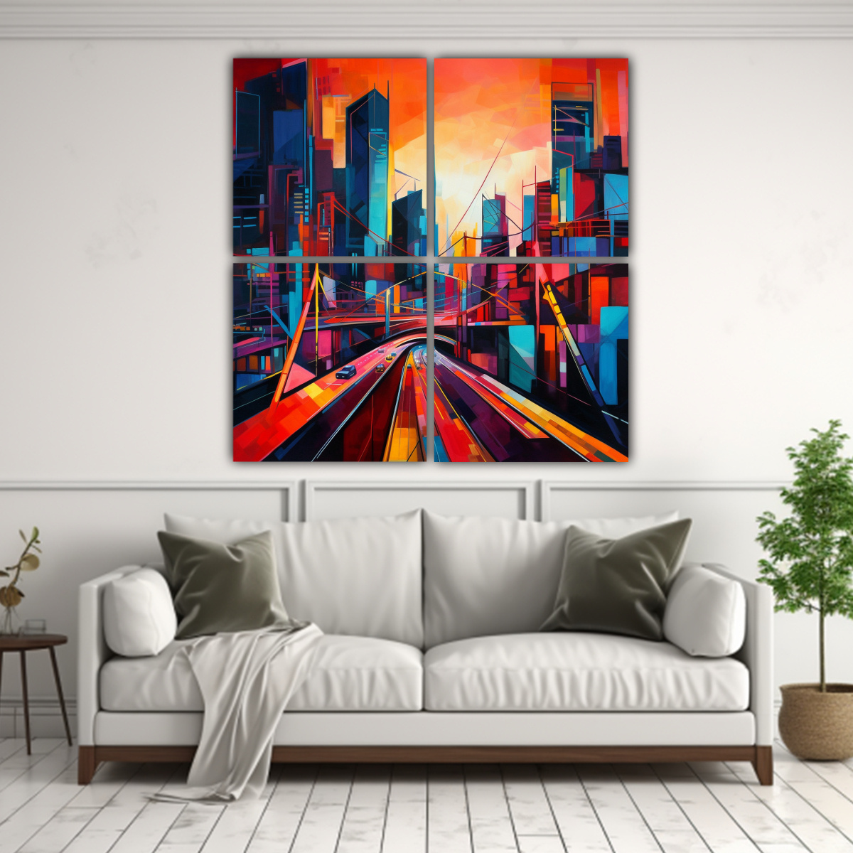 cuadro-abstracto-de-ciudad-imaginaria-en-lienzo-duradero-1