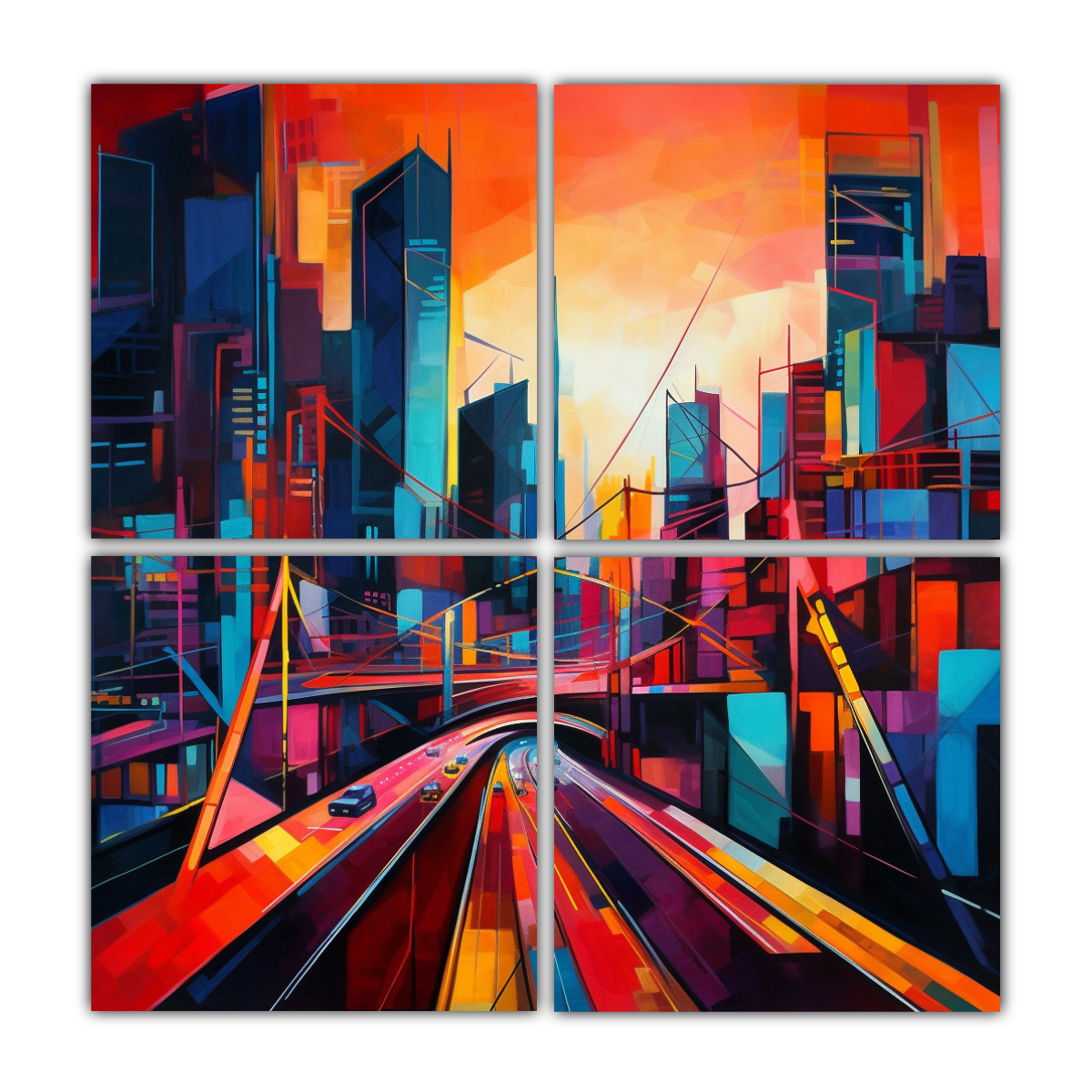 cuadro-abstracto-de-ciudad-imaginaria-en-lienzo-duradero