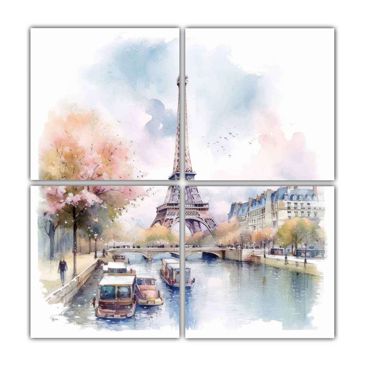 cuadro-abstracto-de-la-torre-eiffel-en-par-s