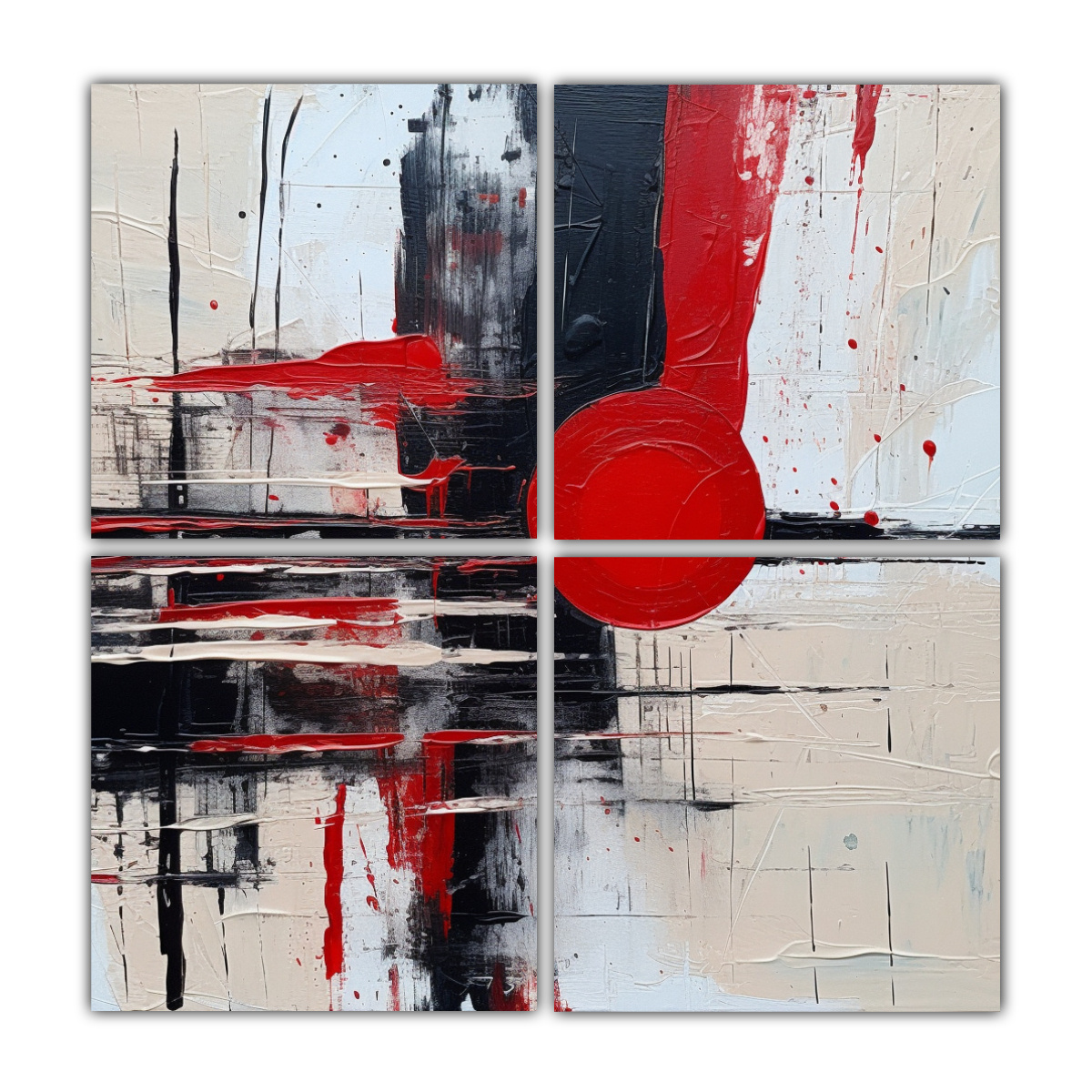 cuadro-abstracto-de-perspectiva-con-l-neas-blancas-rojas-y-negras