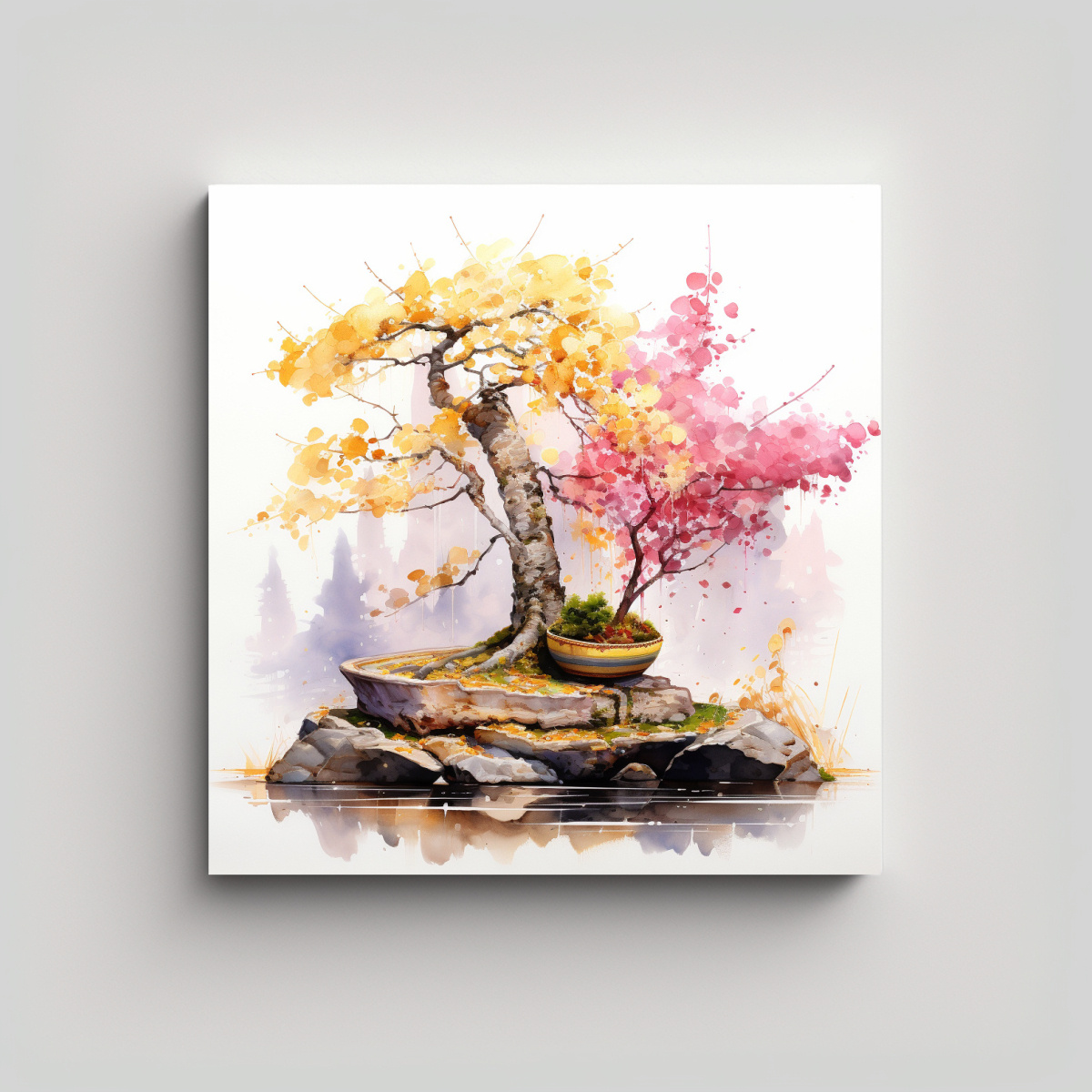 cuadro-abstracto-de-rbol-de-bons-i-de-abedul-en-colores-oro-y-rosa-estilo-galer-a