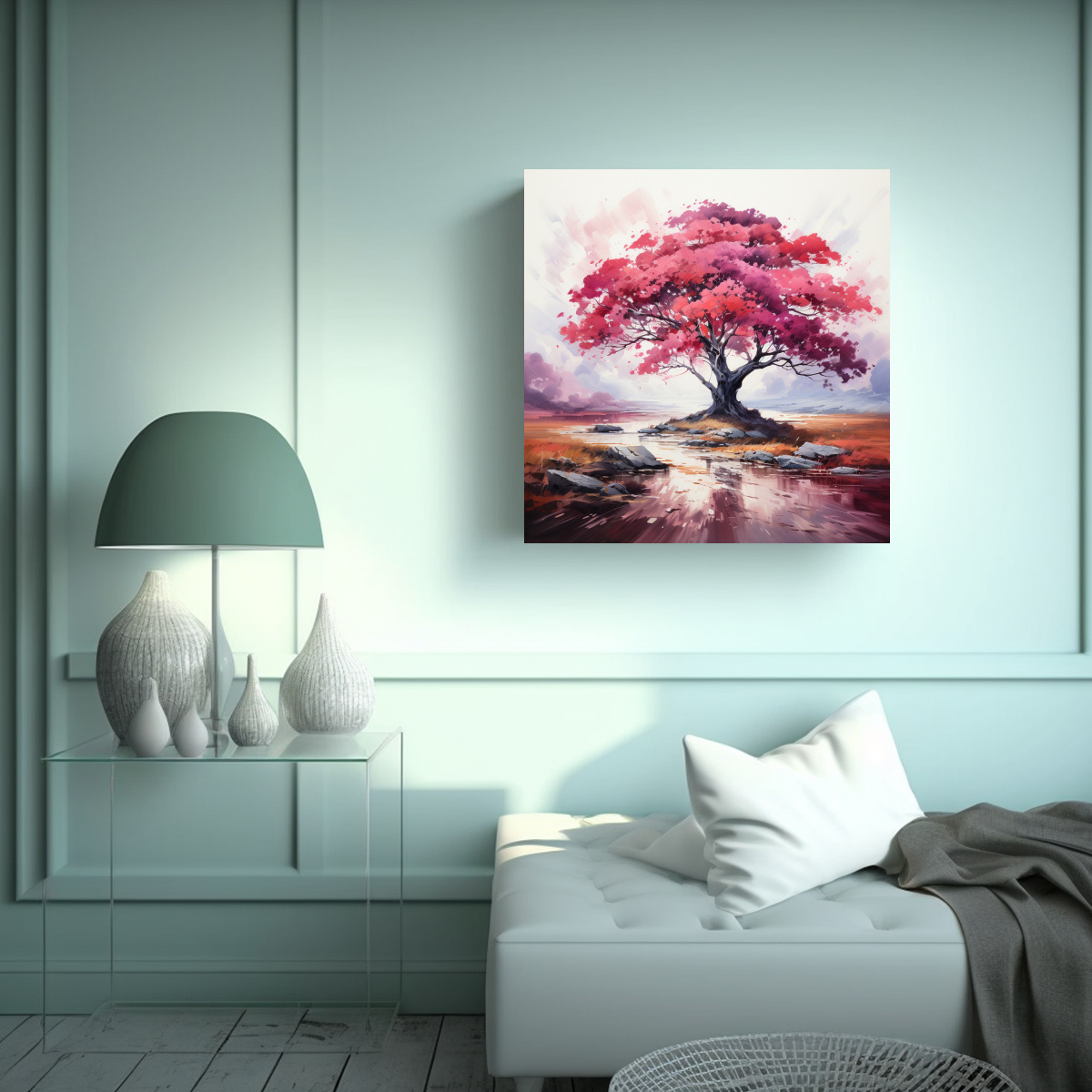 cuadro-abstracto-de-un-rbol-de-acacia-con-colores-rojo-y-rosa-sobre-tela-en-bastidor-con-sensibilidad-art-stica-1