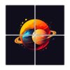 cuadro-abstracto-en-bastidor-de-4-telas-con-creatividad-extraordinaria-2-planetas-y-logo-espacial