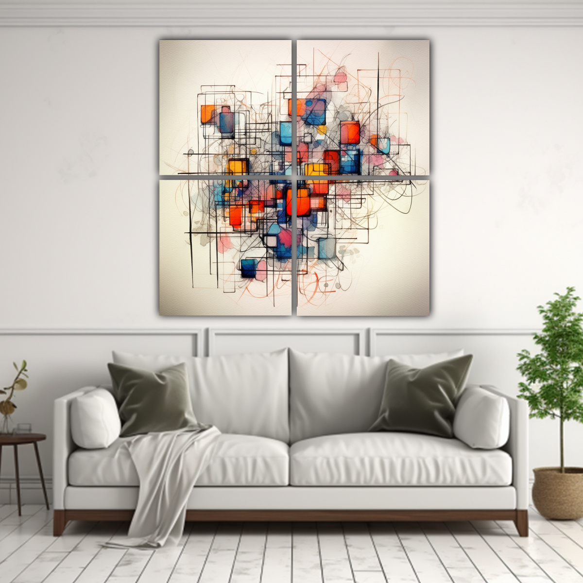 cuadro-abstracto-estilo-galer-a-con-forma-cuadrada-y-garabato-1