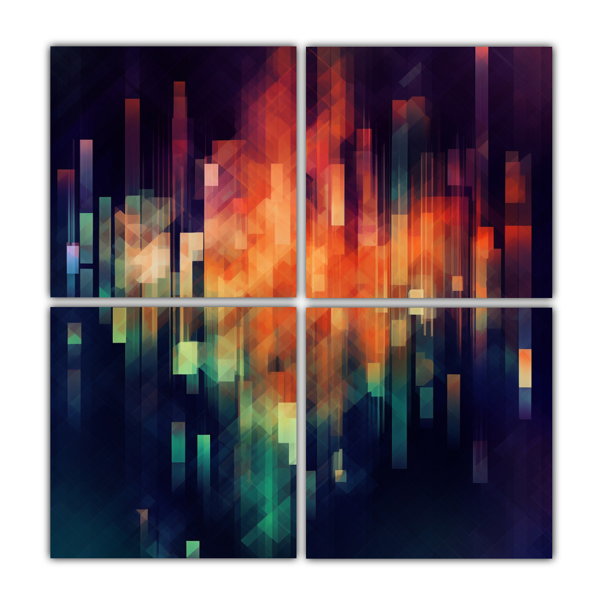 cuadro-abstracto-generativo-de-gobierno-en-4-telas