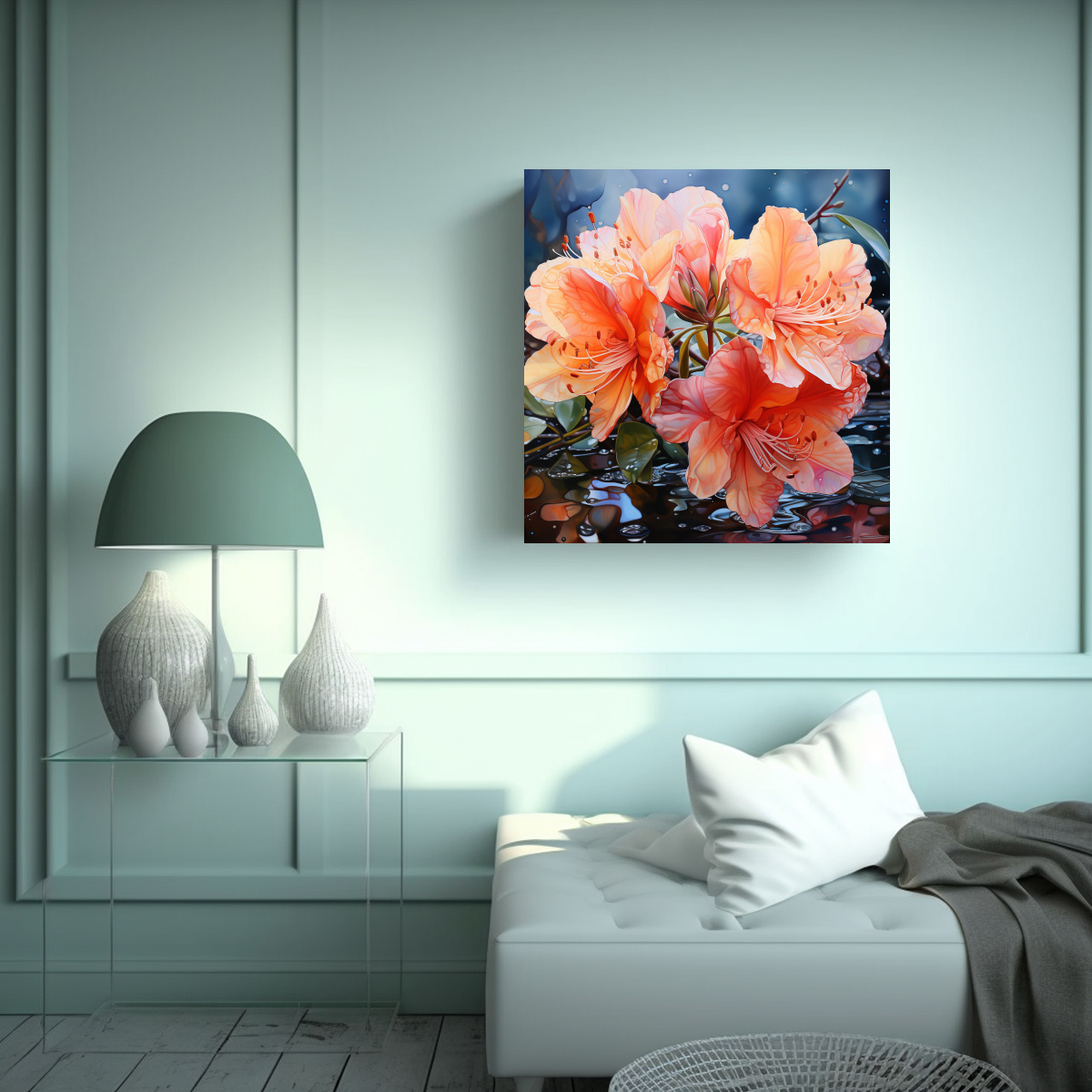cuadro-abstracto-lienzo-impreso-flores-naranjas-rhododendron-1