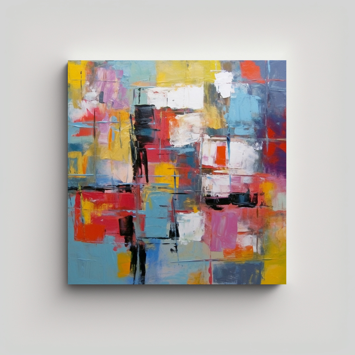 cuadro-abstracto-moderno-con-audaces-cuadrados-y-trazos-de-pintura-en-lienzo