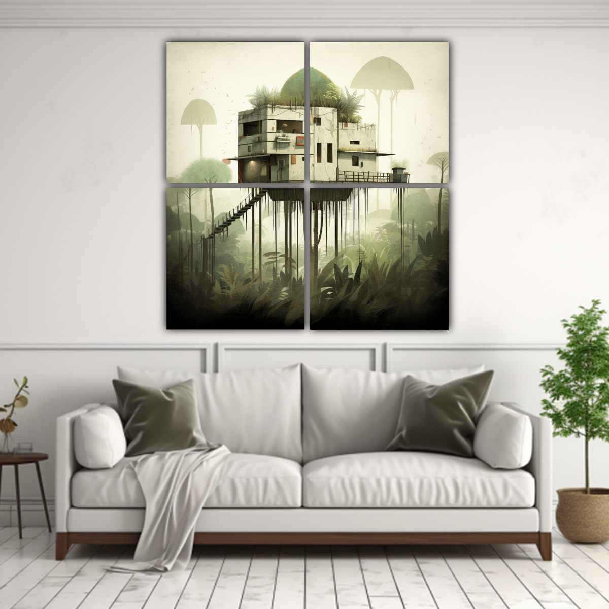 cuadro-abstracto-moderno-con-luz-volum-trica-en-la-selva-arte-en-pared-estilo-cubismo-de-picasso-1