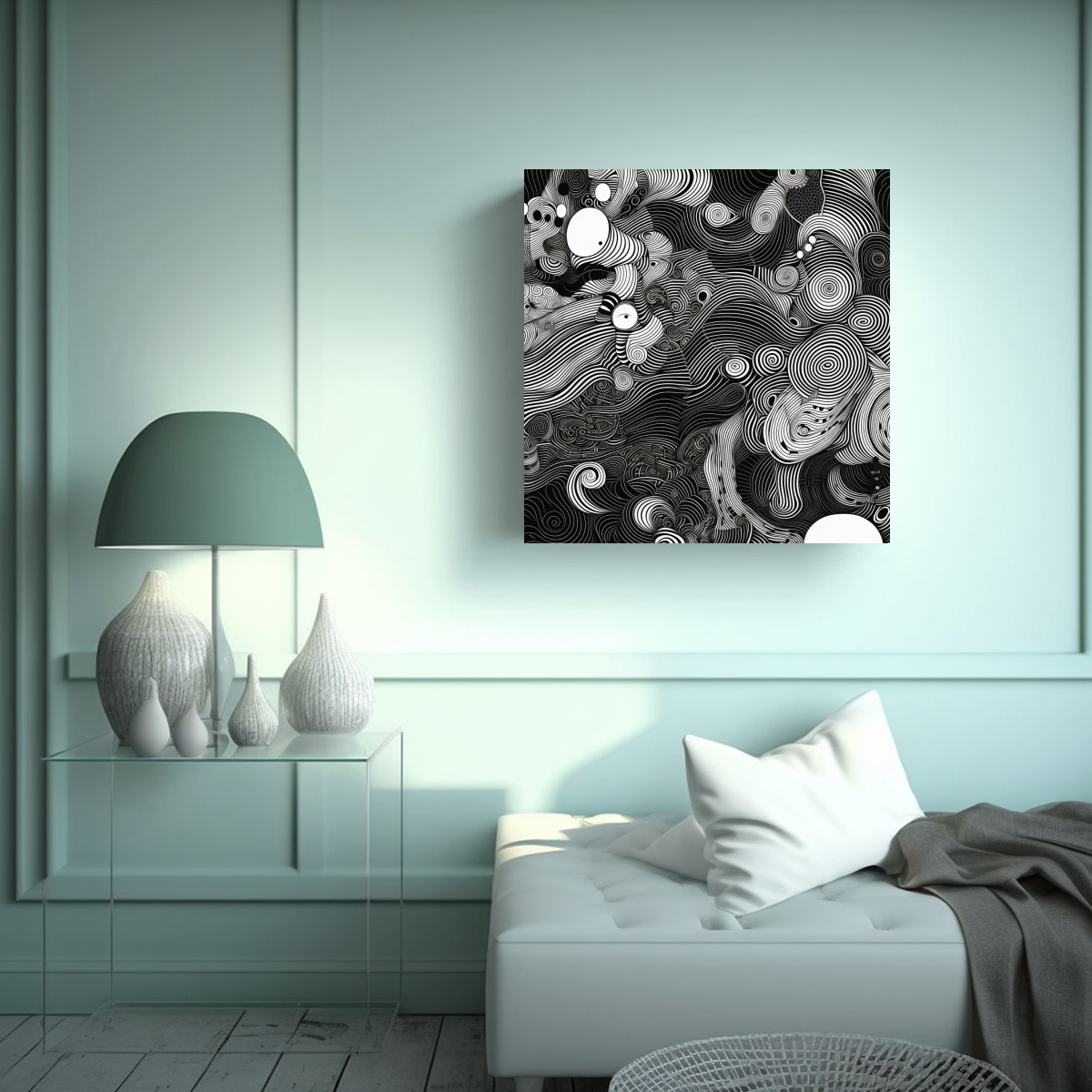 cuadro-cuadrado-en-composici-n-equilibrada-en-blanco-y-negro-con-l-neas-onduladas-repetitivas-ai-1