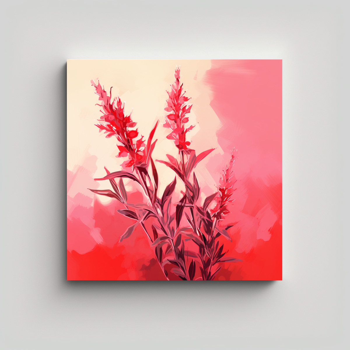 cuadro-cuadrado-impresionante-con-hierbas-de-salvia-en-colores-rojos-ambiente-neonoir-estilo-neo-pop-ar