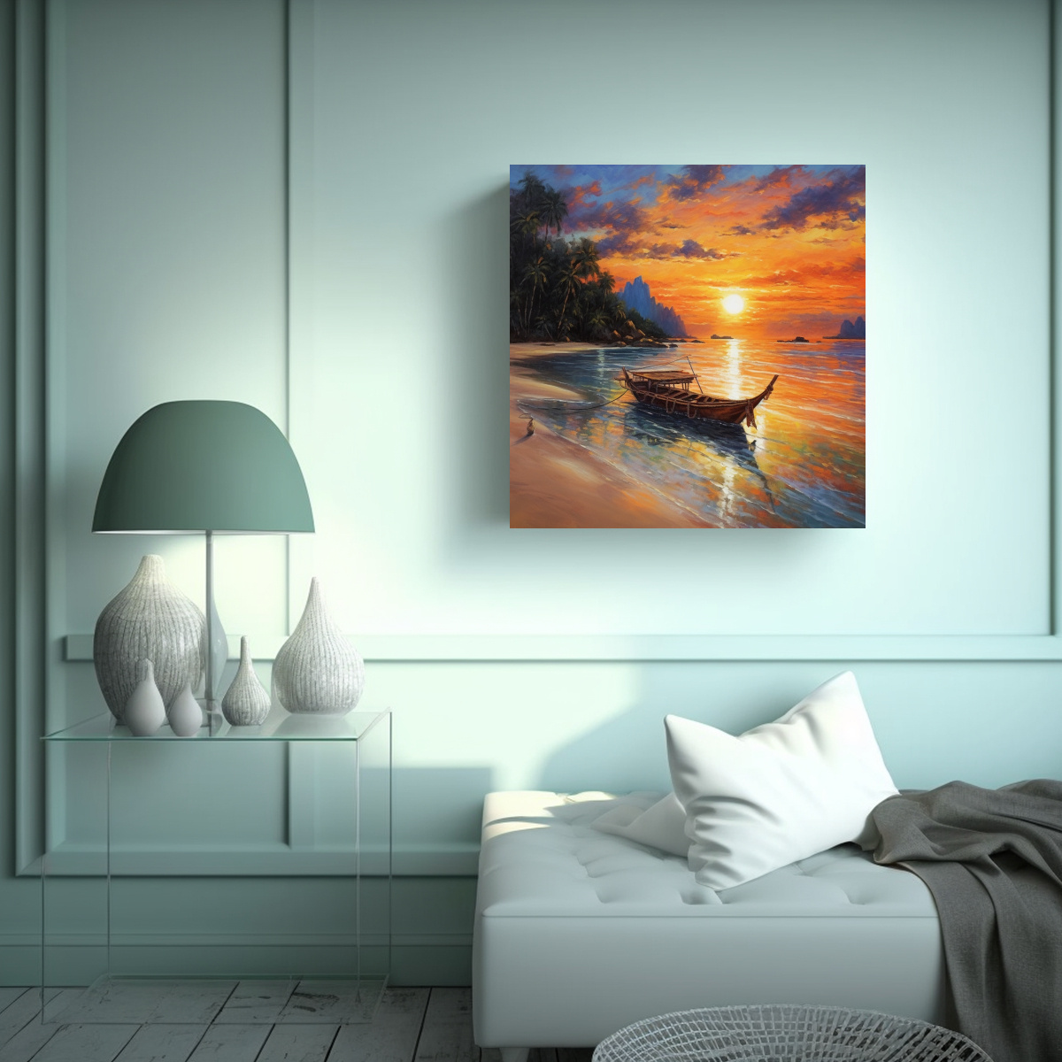 cuadro-cuadro-playa-tailandesa-al-atardecer-1
