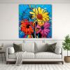 cuadro-de-decoraci-n-con-textura-pop-art-de-flores-en-lienzo-1
