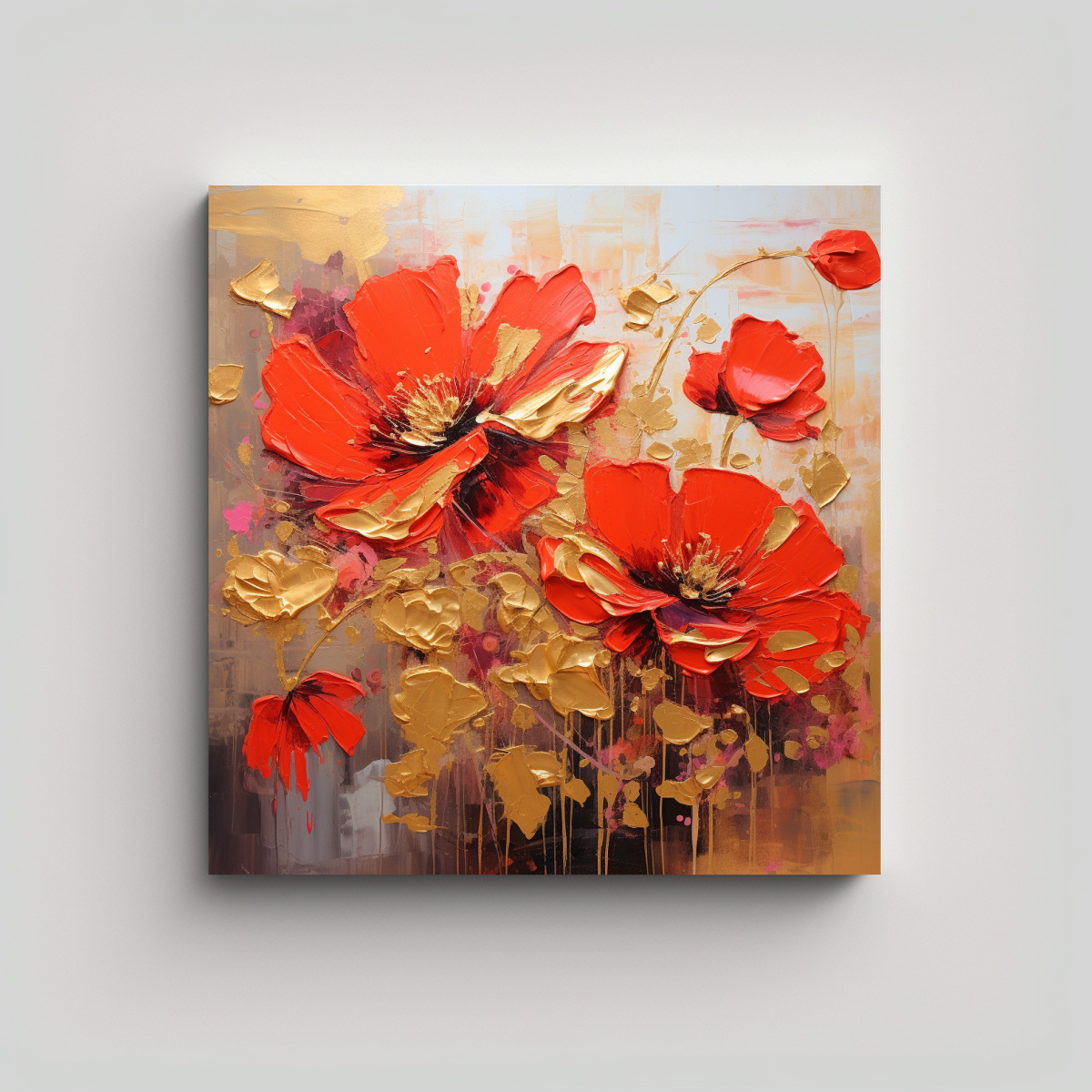 cuadro-de-imagen-estrellados-en-rojo-y-dorado-en-lienzo-para-decoraci-n-de-interiores