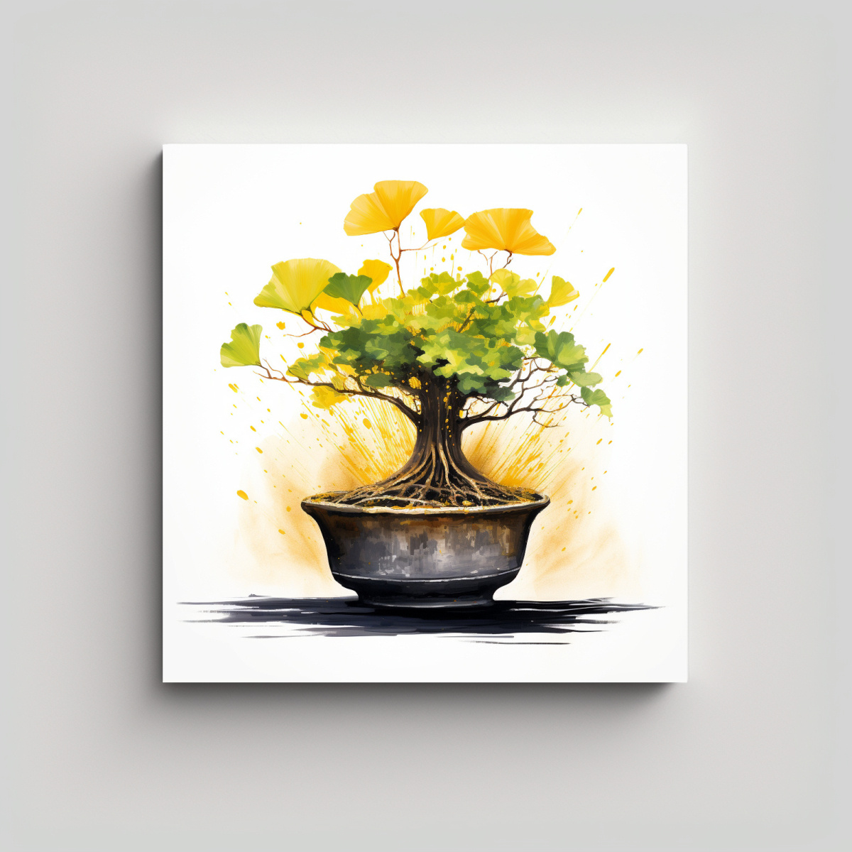 cuadro-de-movimiento-elegante-ginkgo-biloba-bonsai-dorado-y-negro