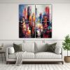 cuadro-de-pared-abstracto-de-ciudad-refinado-1
