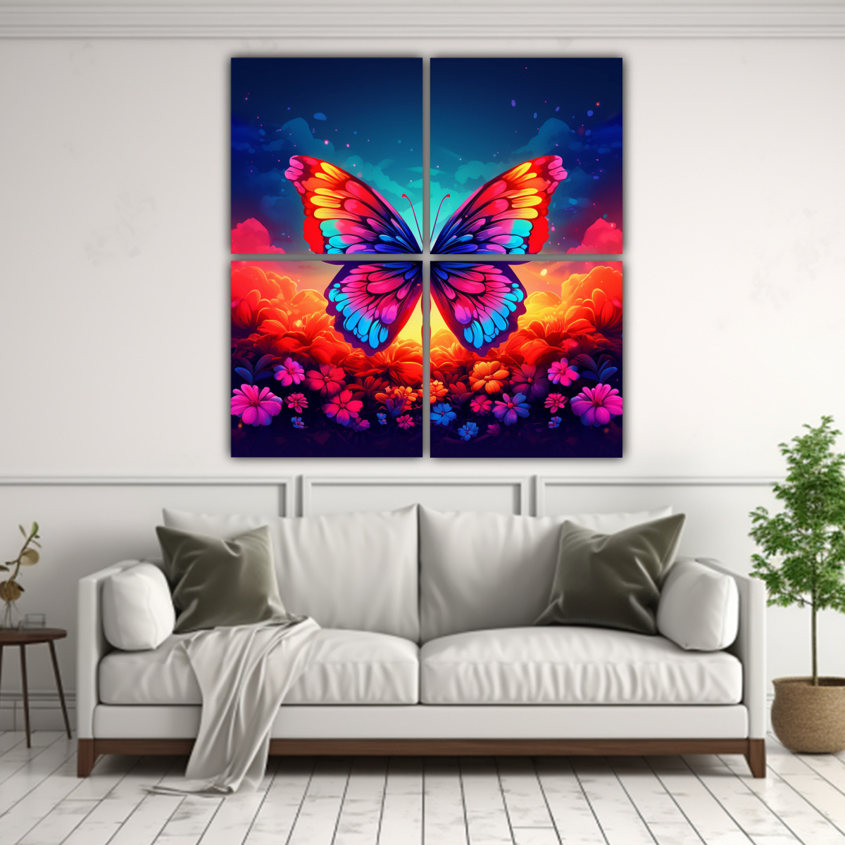 cuadro-de-pared-cuadrado-con-mariposa-arco-ris-nica-en-colores-ne-n-vibrantes-1