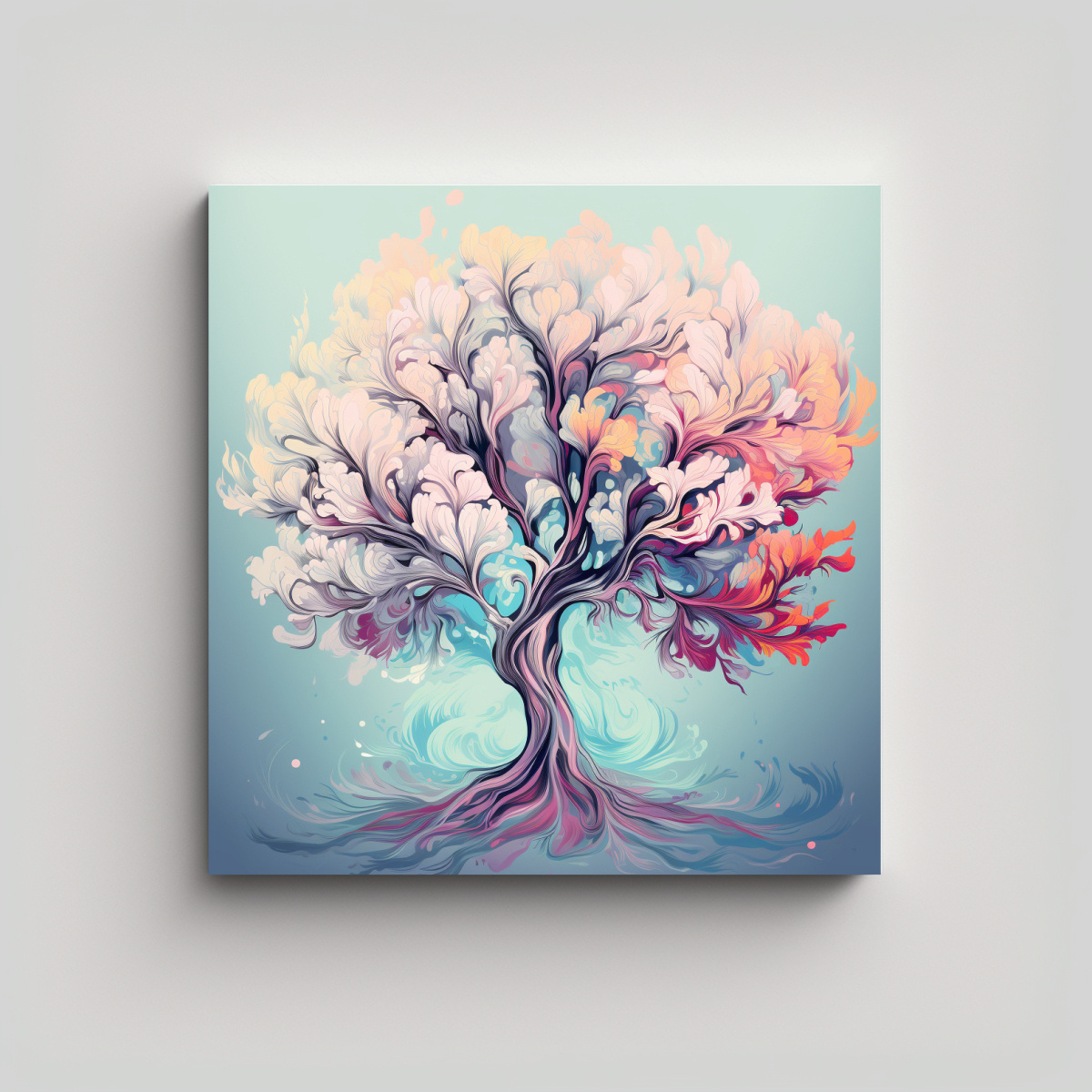 cuadro-de-poder-cuadrado-de-un-rbol-de-acebo-en-colores-pasteles-atm-sfera-neonoir-neo-pop