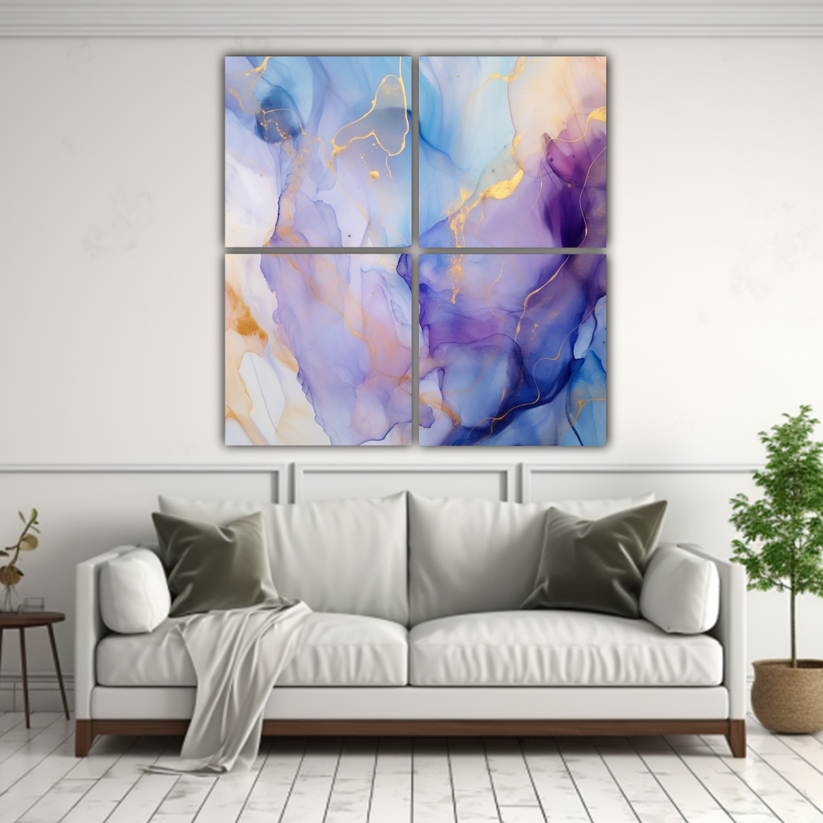 cuadro-de-tela-abstracto-en-tonos-morados-y-azules-sobre-fondo-blanco-1