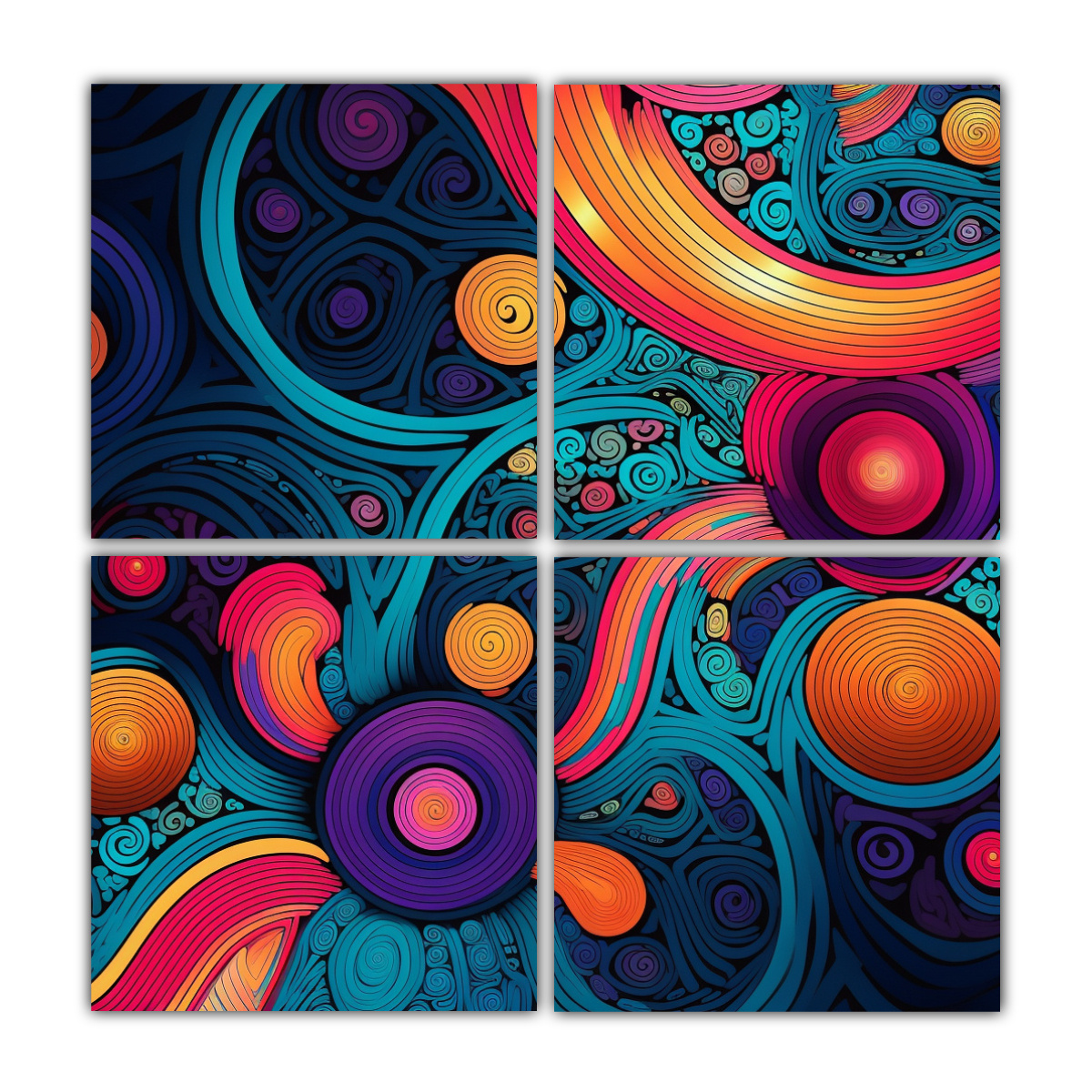 cuadro-de-tela-floral-con-dise-o-espectacular-de-l-neas-onduladas-y-c-rculos