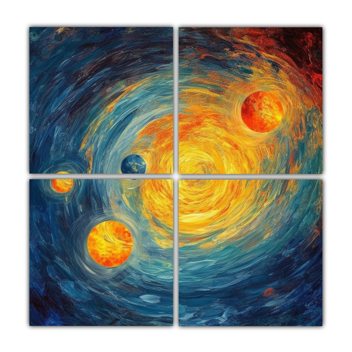 cuadro-decorativo-4-lienzos-sistema-planetario-estilo-vincent-van-gogh