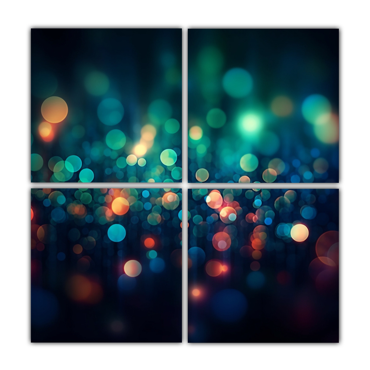 cuadro-decorativo-abstracto-original-con-efecto-bokeh-en-4-lienzos