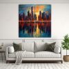 cuadro-decorativo-city-skyline-at-twilight-en-bastidor-de-4-telas-1