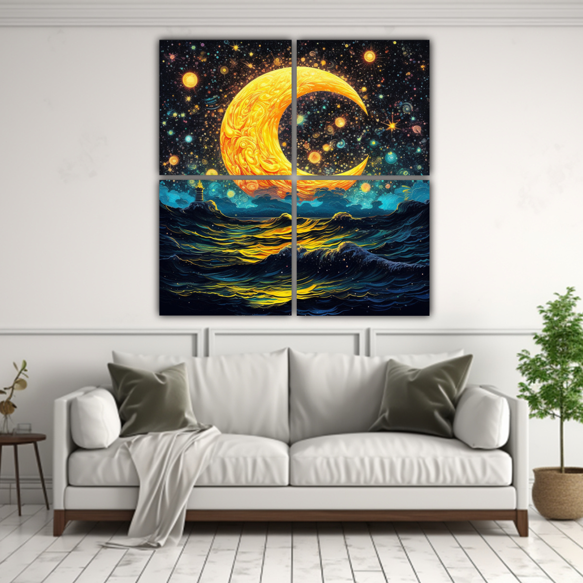 cuadro-decorativo-de-la-luna-creciente-amarilla-sobre-un-ba-o-de-calidez-1