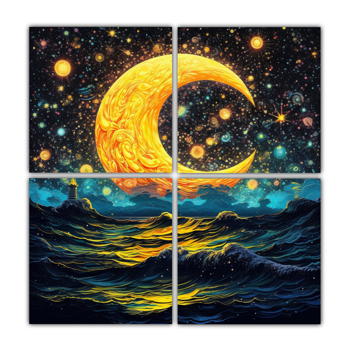 cuadro-decorativo-de-la-luna-creciente-amarilla-sobre-un-ba-o-de-calidez