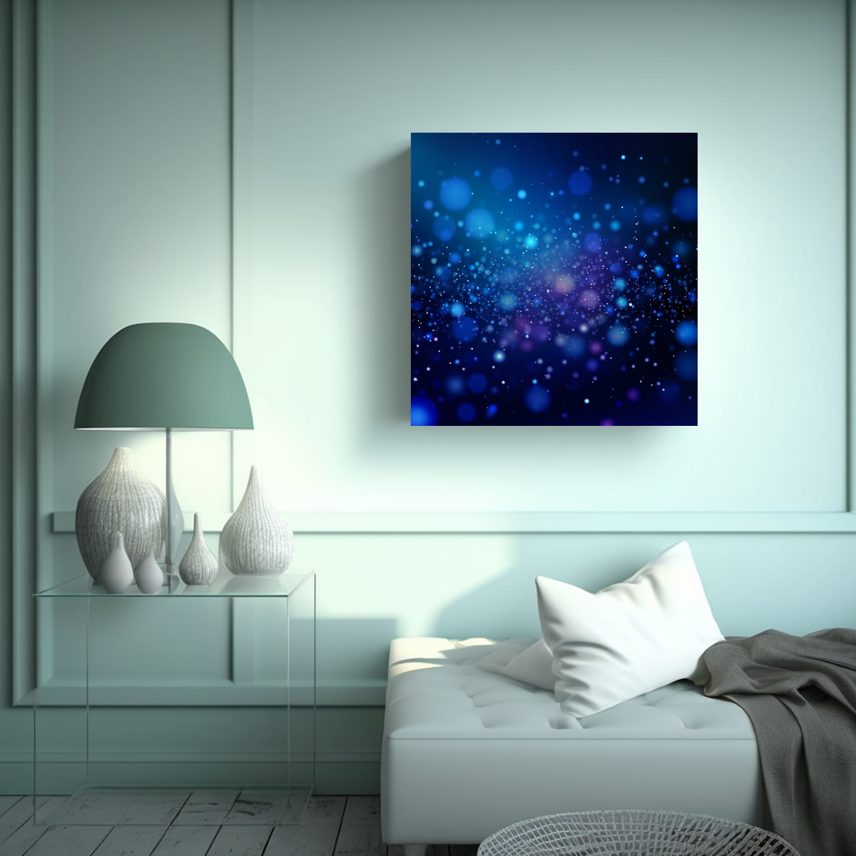 cuadro-decorativo-lienzo-moderno-con-adorno-de-puntos-de-fondo-azul-de-degradado-y-halos-de-puntos-de-luz-estrellados-1