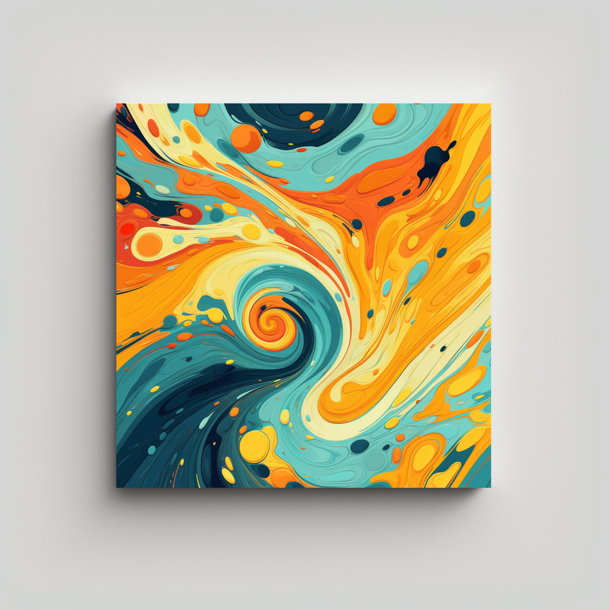 cuadro-decorativo-lienzo-naranja-amarillo-turquesa-pintura-swirls-canva-forma-belleza