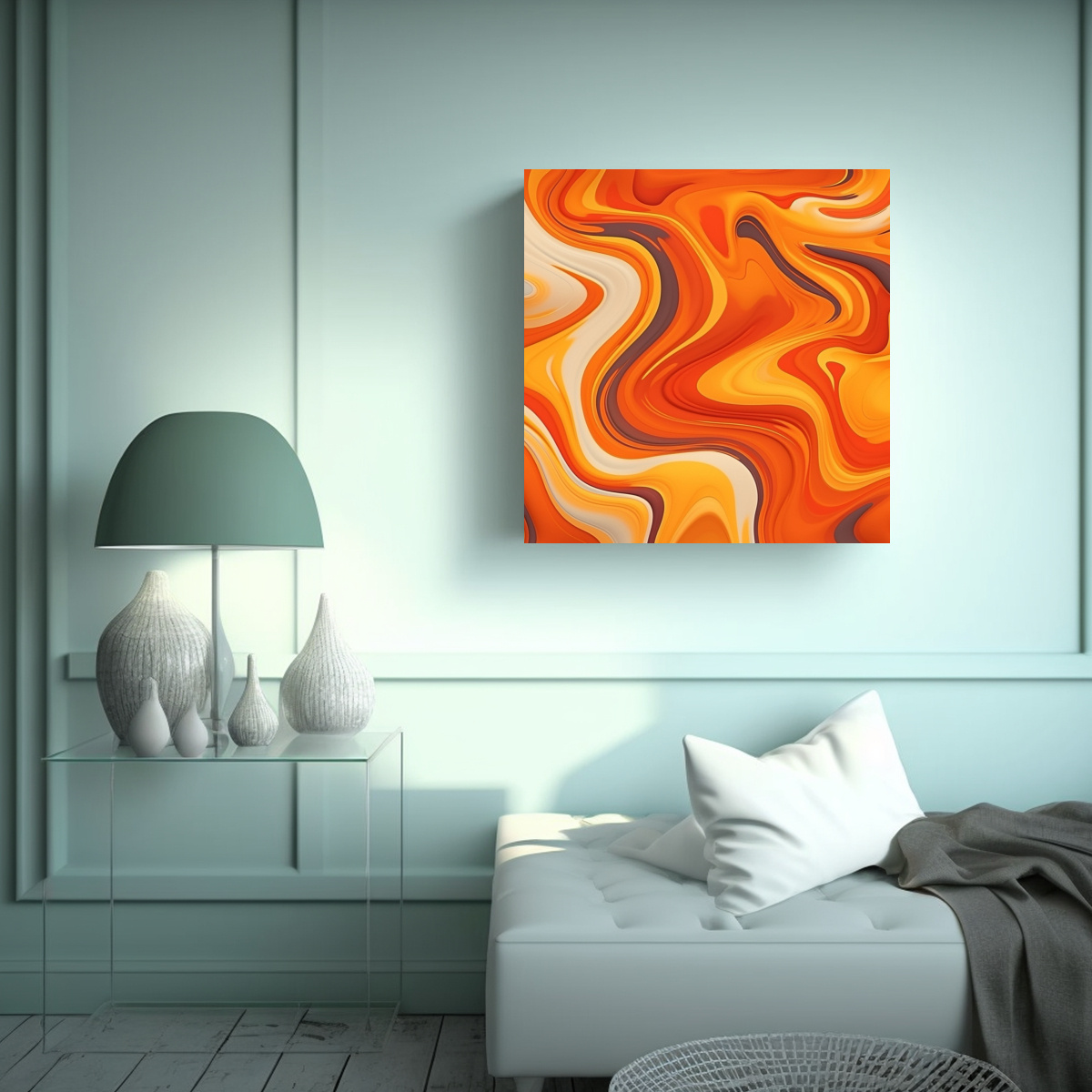 cuadro-decorativo-vanguardia-urbano-en-naranja-con-patr-n-fluido-en-fondo-1