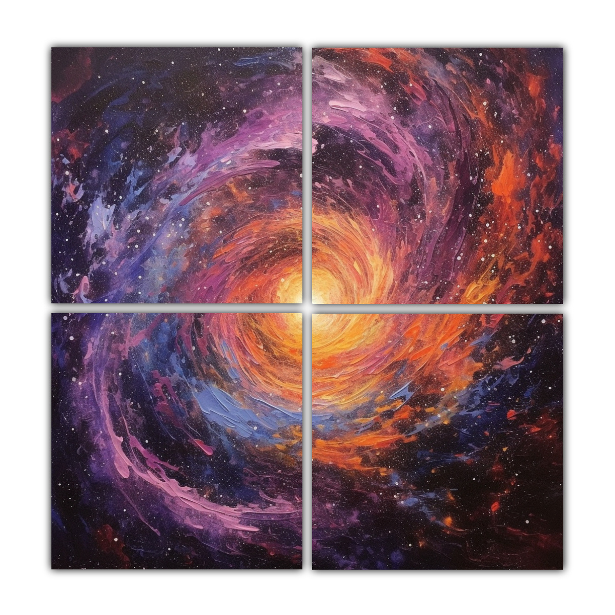 cuadro-expresi-n-refinada-de-una-galaxia-pintura-acr-lica-en-4-lienzos