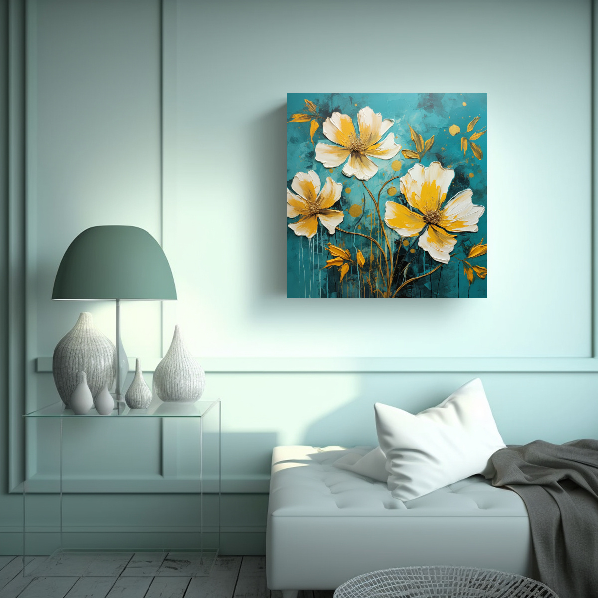 cuadro-floral-en-lienzo-con-detalles-intrincados-en-amarillo-y-turquesa-1