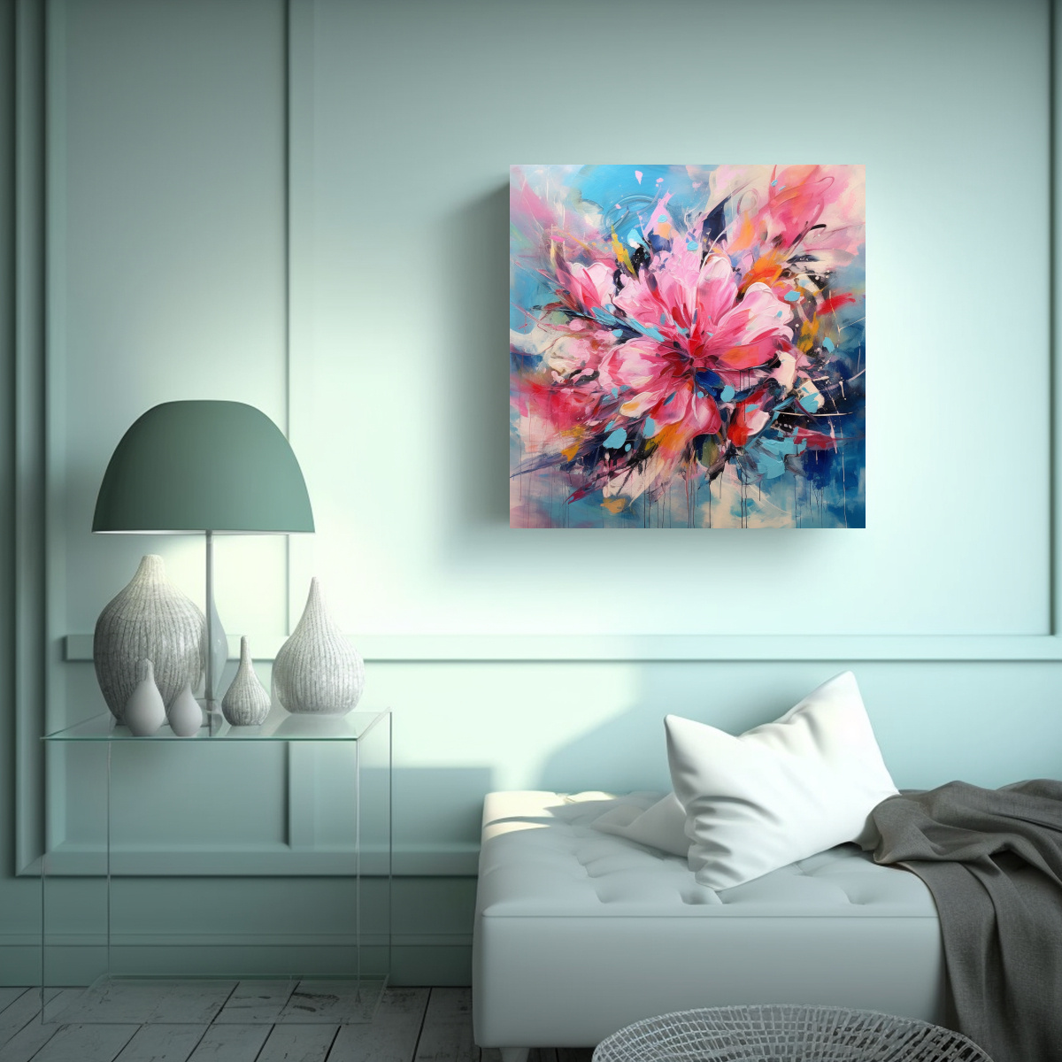 cuadro-ilustrado-con-efecto-visual-flores-rosa-y-azul-estilo-abstracto-1