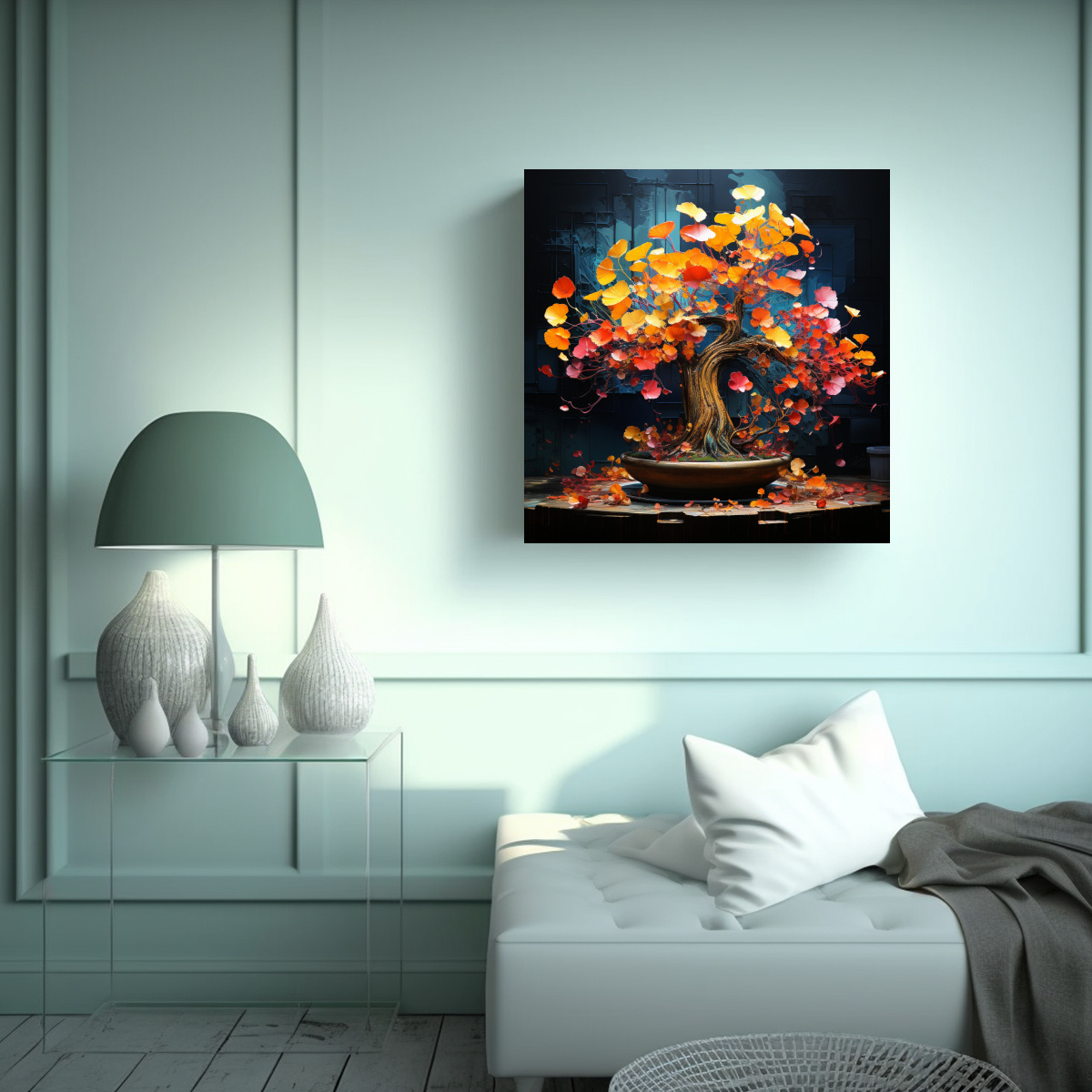 cuadro-impreso-ginkgo-biloba-bons-i-en-rojo-y-naranja-neo-1